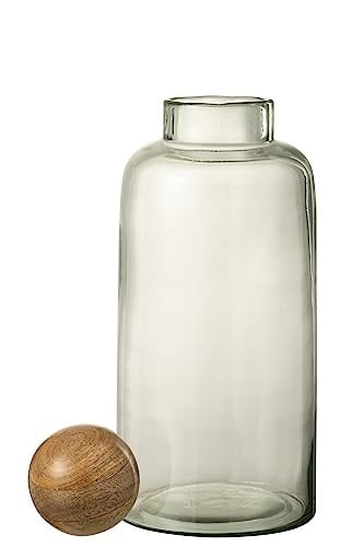 J-Line Decanteerkaraf met stop van glas, transparant