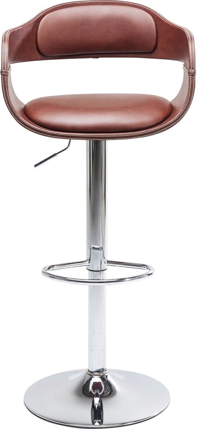 Barhocker KARE DESIGN "Monaco Nougat", braun, B:48cm H:106cm T:48cm, Hocker, Barhocker braun B/H/T: 48cm x 106cm x 48cm
