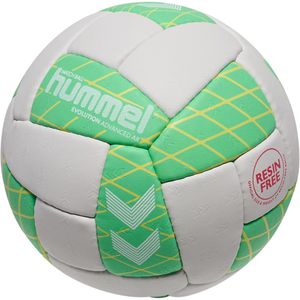 Hummel Handball Evolution Advanced AR HB, Größe 2, weiß/grün, 325 Gramm, Spielball
