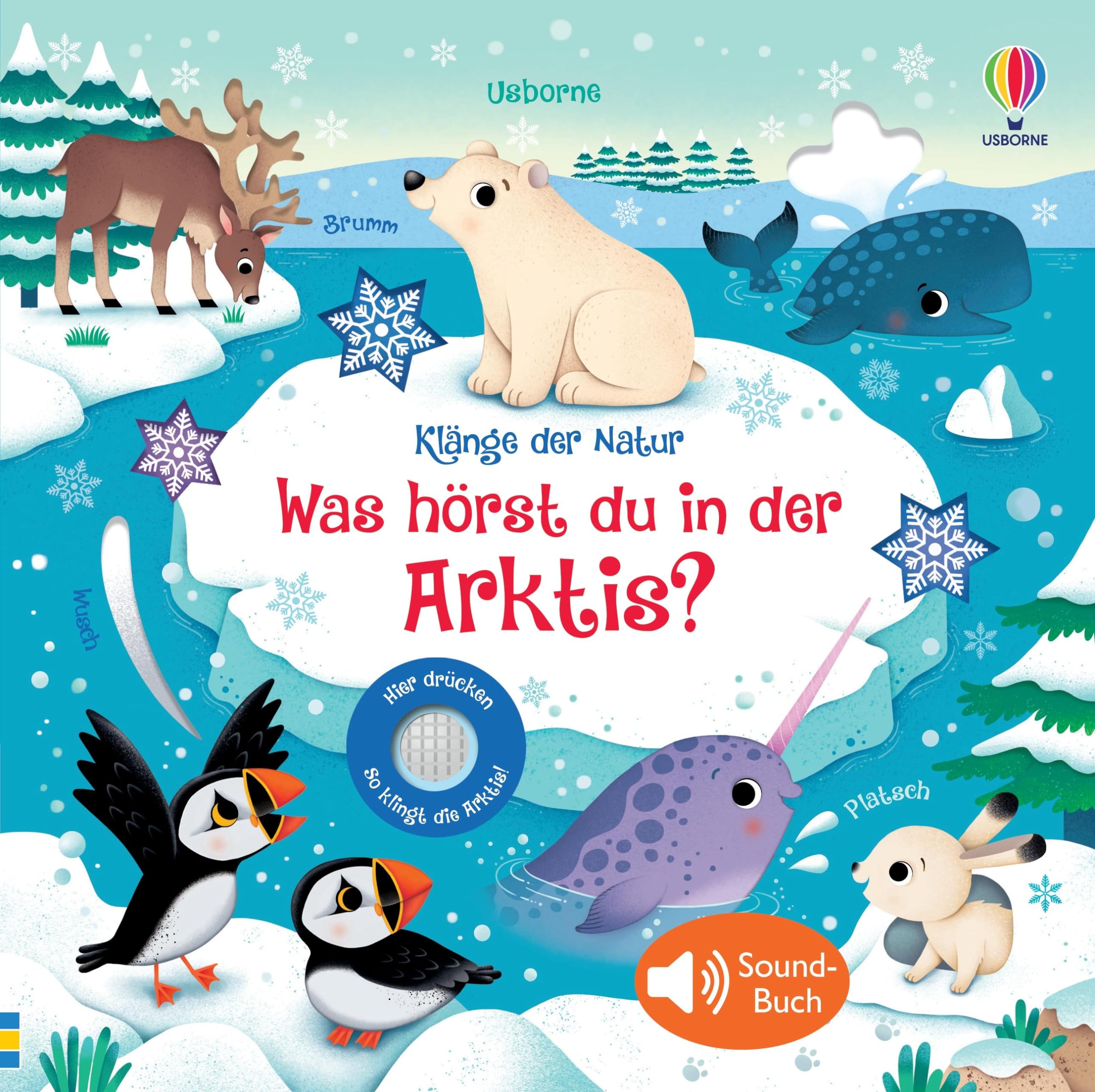 Sam Taplin - Klänge der Natur: Was hörst du in der Arktis?: Soundbuch über den Nordpol mit echten Naturgeräuschen – für Kinder ab 3 Jahren - Preis vom 14.10.2026 23:07:16 h