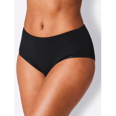 Slip SPEIDEL, Damen, Gr. 44, 5 Stk., schwarz, 100% Baumwolle, Unterhosen Slip