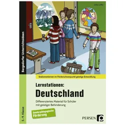 Lernstationen: Deutschland, Schulbücher von Ulrike Löffler