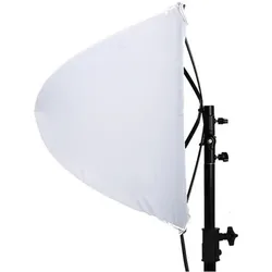 Falcon Eyes Diffusorkuppel RX-24OB für LED RX-24TDX (Diffusor), Softbox + Reflektor Zubehör, Weiss