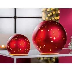 Lichtkugel Cielo rot 15cm