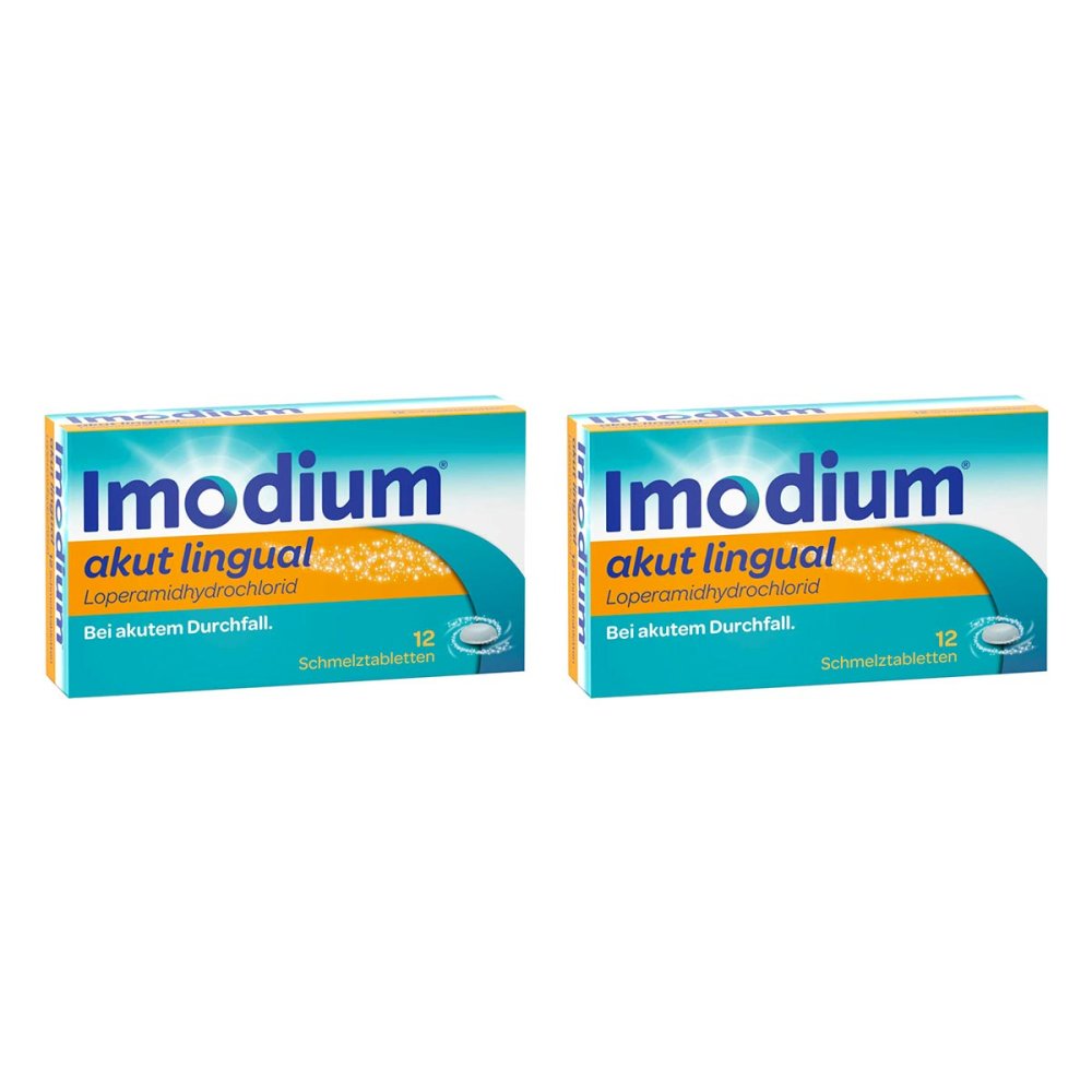 Kenvue Germany GmbH (OTC) Imodium® akut lingual – Schmelztabletten 08102247