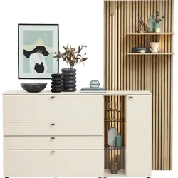Venjakob Kombination Sideboard/Paneel VANYA - B/H/T ca. 210.00x223.40x43.00