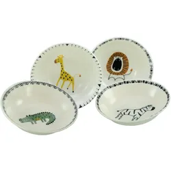 Schale SAFARI (DH 18,60x5 cm) - bunt - DH 18,60x5 cm