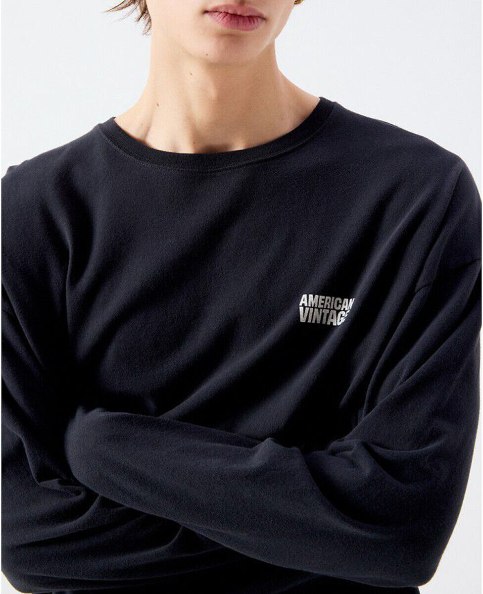 AMERICAN VINTAGE T-shirt manches longue, oversize, YKOBOW