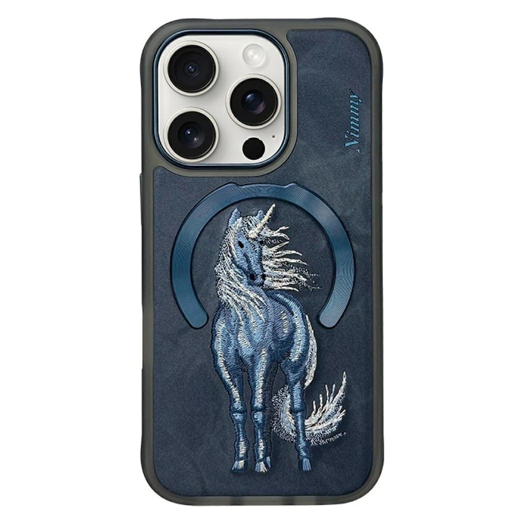 Nimmy Case Magnetic Fantasy Animal MagSafe for iPhone 16 Pro Max blue (Apple iPhone 16 Pro Max) (N-CXMHDW-IP16-Pro-Max-04)