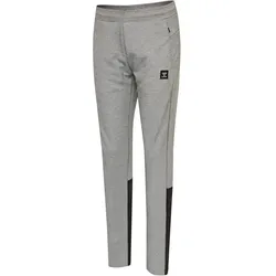 hummel hmlESSI Tapered Sporthose lang Damen grey melange XS