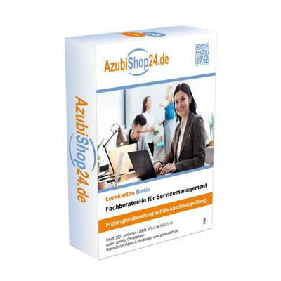 Lernkarten Fachberater für Servicemanagement, Nonbook von Jennifer Christiansen, Princoso, 978-3-96159-811-3