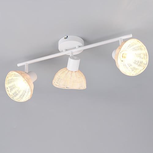 Trio Calvi Plafondlamp 3-lichts wit