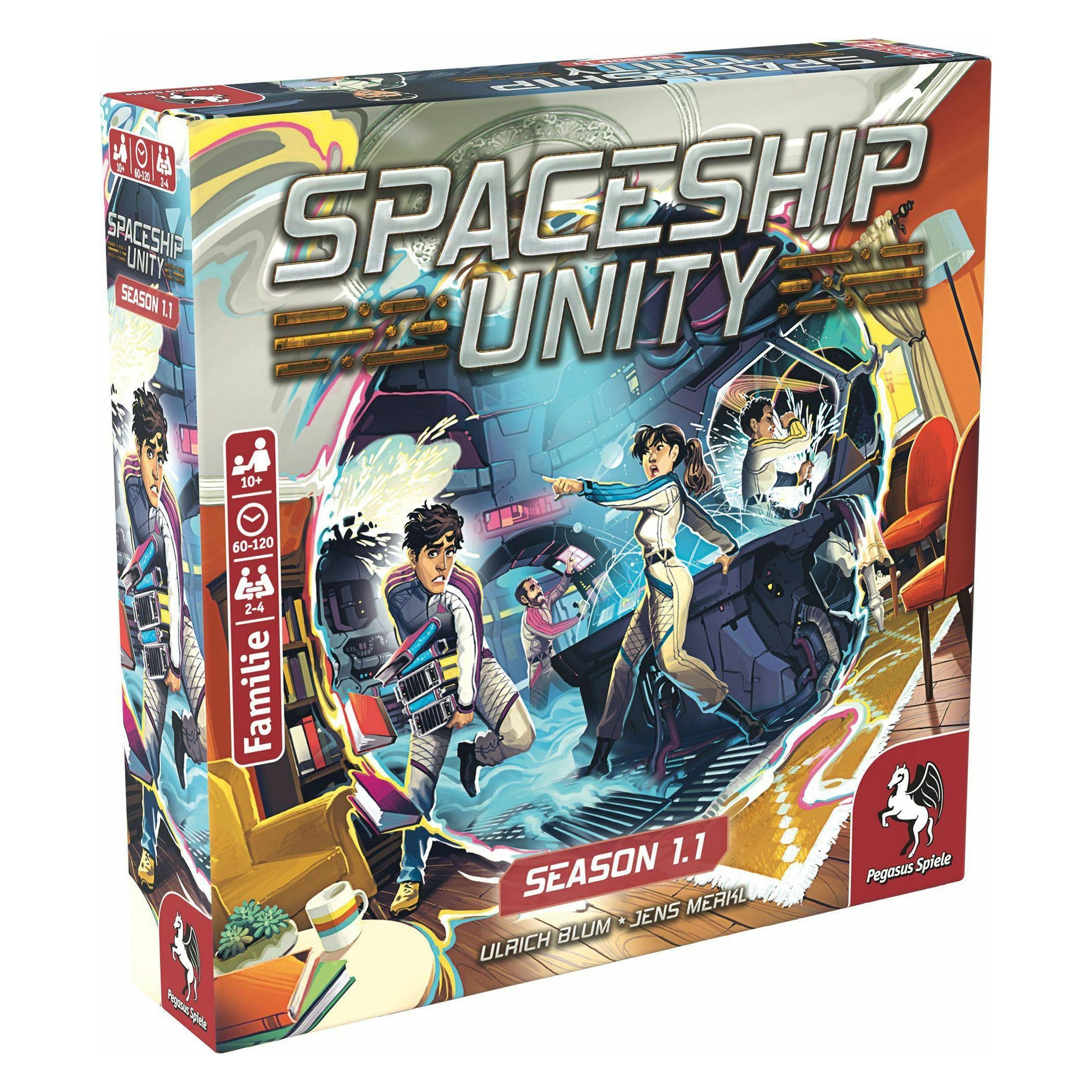 Pegasus 51851G - Spaceship Unity - Season 1.1, Brettspiel, für 2-4 Spieler, ab 10 Jahren (DE-Ausgabe) (Deutsch, 2 - 4 Spieler) (51851G)
