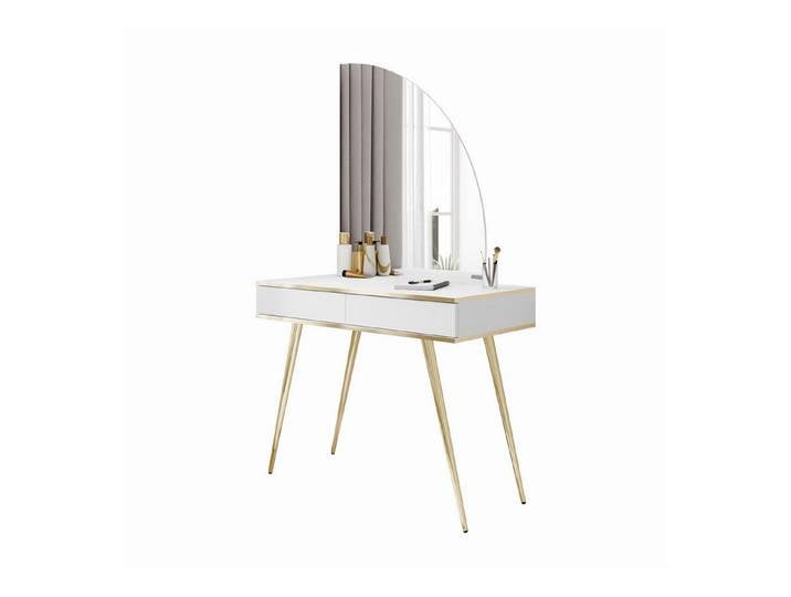Lookway Schminktisch OXFORD mit Spiegel und LED-Beleuchtung (x Konsole, 1x Spiegel mit Led Beleuchtung), 102x175x50 cm