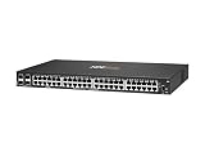 Hewlett Packard Enterprise Aruba 6100 48G 4SFP+ Géré L3 Gigabit Ethernet (10/100/1000) 1U Noir