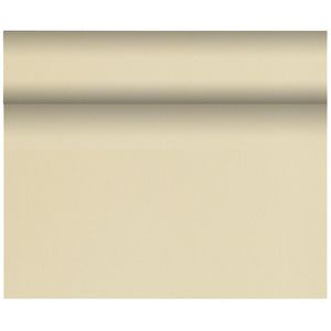 Papstar Tischläufer Soft Selection Plus, 85756, abwischbar, champagner, aus Vliesstoff, auf Rolle, 40 cm x 24 m