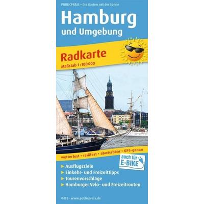 Publicpress Radkarte Hamburg und Umgebung 1:100.000, Sonstige von , KOMPASS Freytag & Berndt, 978-3-7473-0458-7