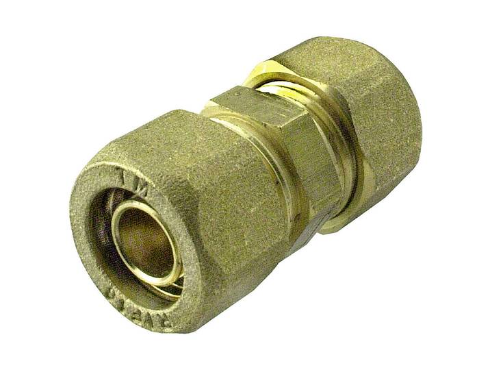 Cornat Kupplung Messing 16 × 16 mm