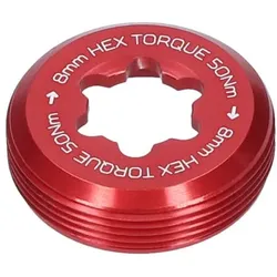 HOPE Sicherung für E-Bike Crankset | 8 mm | rot