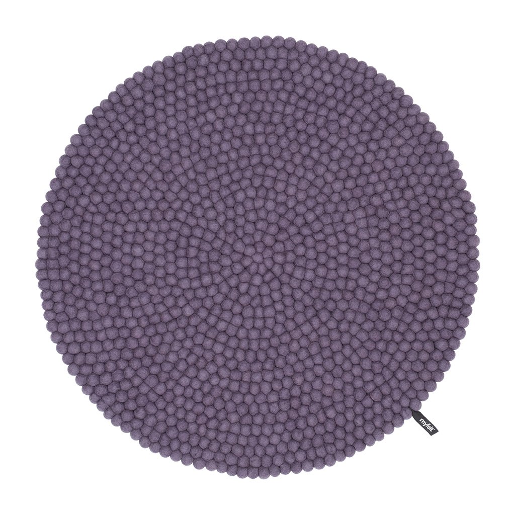 myfelt Frida Filzkugelteppich rund (Ø 70cm) Ø 70cm 046-070