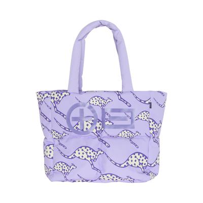 Shopper CHIEMSEE, Damen, lila (lavender), Kunstfaser, mehrfarbig, Taschen Shopper, - mit bequem gepolsterten Trägern