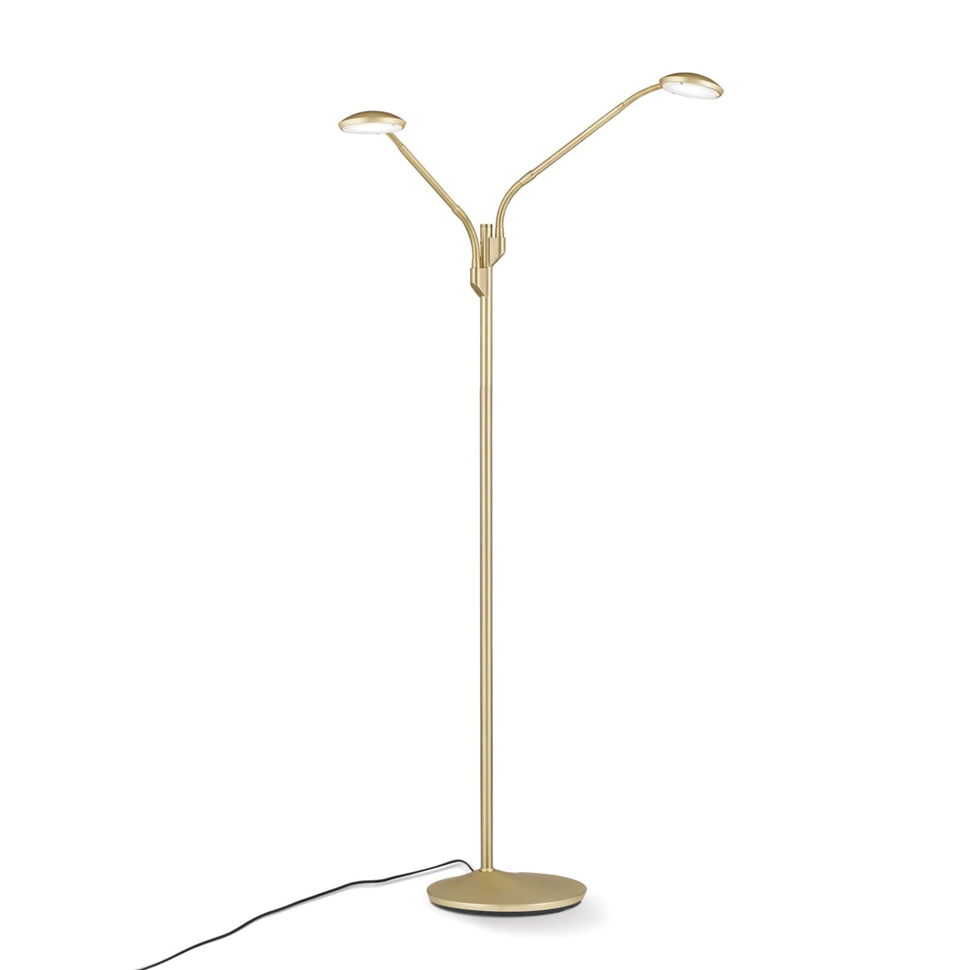 Orion Leuchten LED-Leseleuchte COBRA Messing matt Stl 12-1184/2 MS-matt 9003090267408
