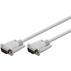 GOOBAY 68312 - VGA Monitor Kabel 15-pol VGA Stecker, 3 m