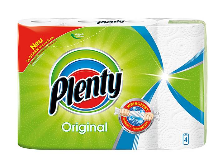 Plenty Original Haushaltstücher 4x45 Blatt