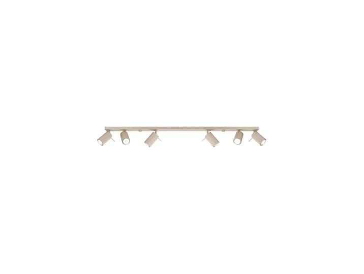 Design Deckenlampe „Ring“ 6-Flammig (linear) Taupe Sollux Lighting