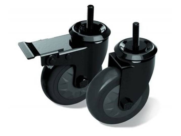 Big Green Egg - Accessoire Boite 2 Roues Pour Table Acacia