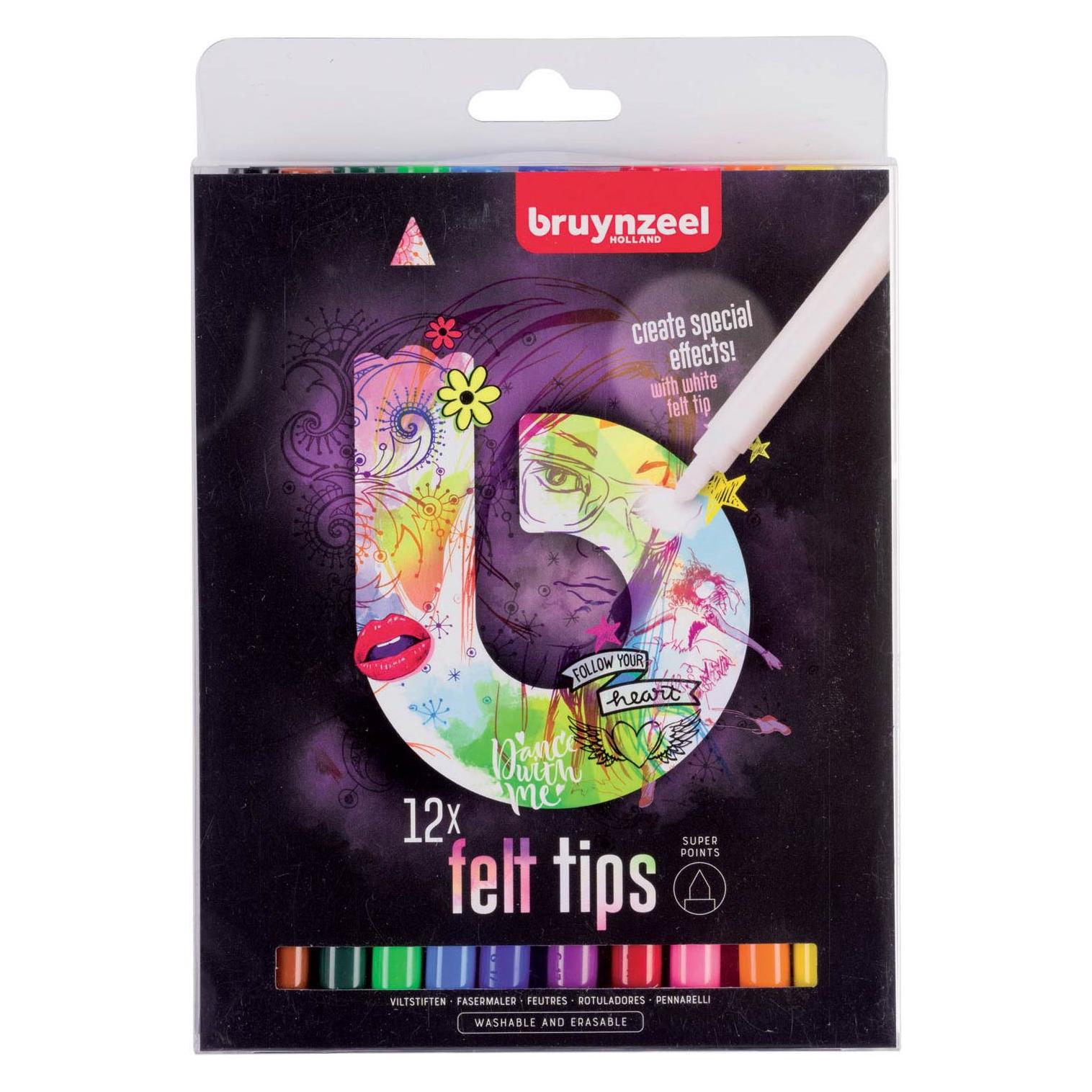 Bruynzeel Filzstifte Fashion, 12St. (12x) (ROY-60224112)