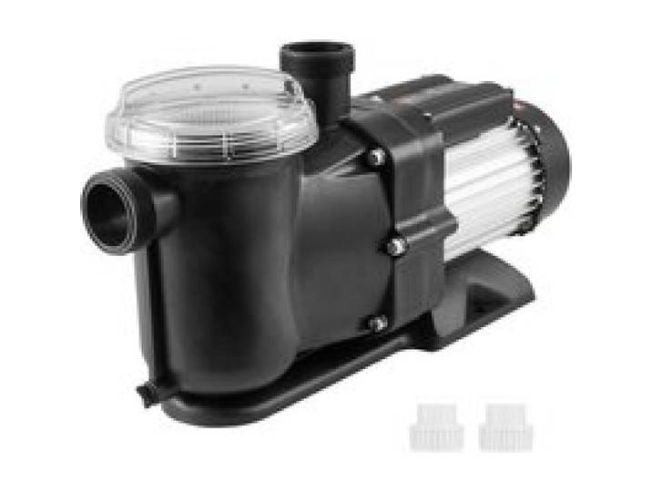 VEVOR Pompe de piscine hors sol, 1200 W, pompe de piscine à vitesse unique 100 GPM, vitesse 2850 tr/min, pompe de piscine à tête élévatrice 15 m max. avec panier filtrant, pour piscines hors sol, spas
