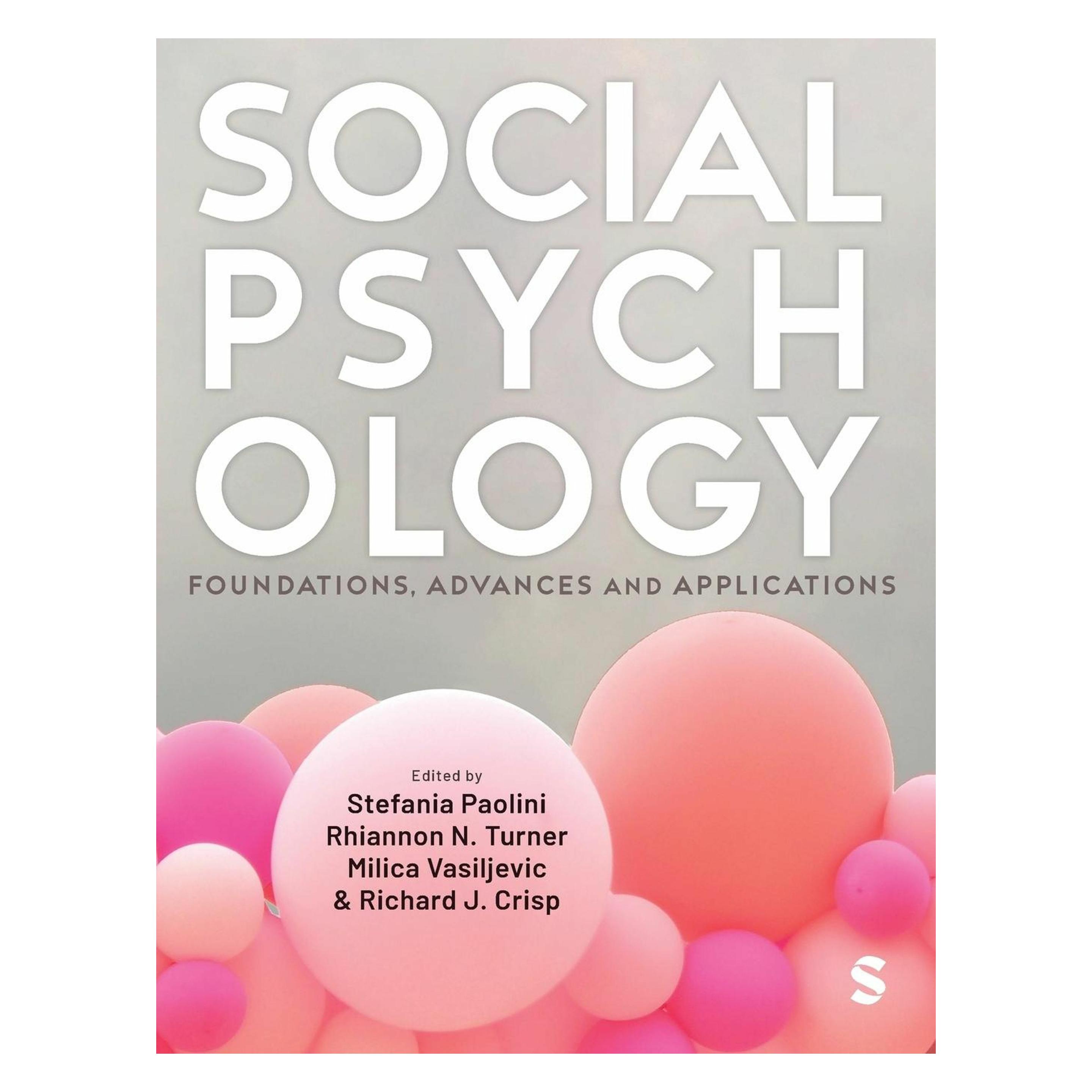 Sage Publications Social Psychology (Englisch, Milica Vasiljevic, Richard J. Crisp, Stefania Paolini, Turner Rhiannon) (52450603)