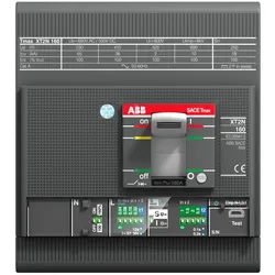 ABB XT2S160EkipDipLS/IIn=160A4pFFInN= Kompaktleistungsschalter Tmax XT2 mit vorderseitigen Anschlüssen, 4polig 1SDA067838R1
