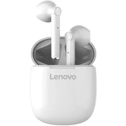 Lenovo Auricolari Bluetooth 5.0 Ipx5 Water Resistant Ht30 White (Kabellos), Kopfhörer, Weiss