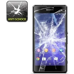 3x Panzerfolie für Sony Xperia Z1 Compact ANTI-SCHOCK Displayschutzfolie MATT
