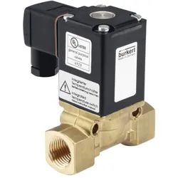 Bürkert 2/2-Wege-Magnetventil (Gehäuse), Elektronikzubehör + Gehäuse