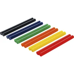 BGS Heißklebe-Patronen | bunt | Ø 11 mm, 150 mm | 12-tlg.
