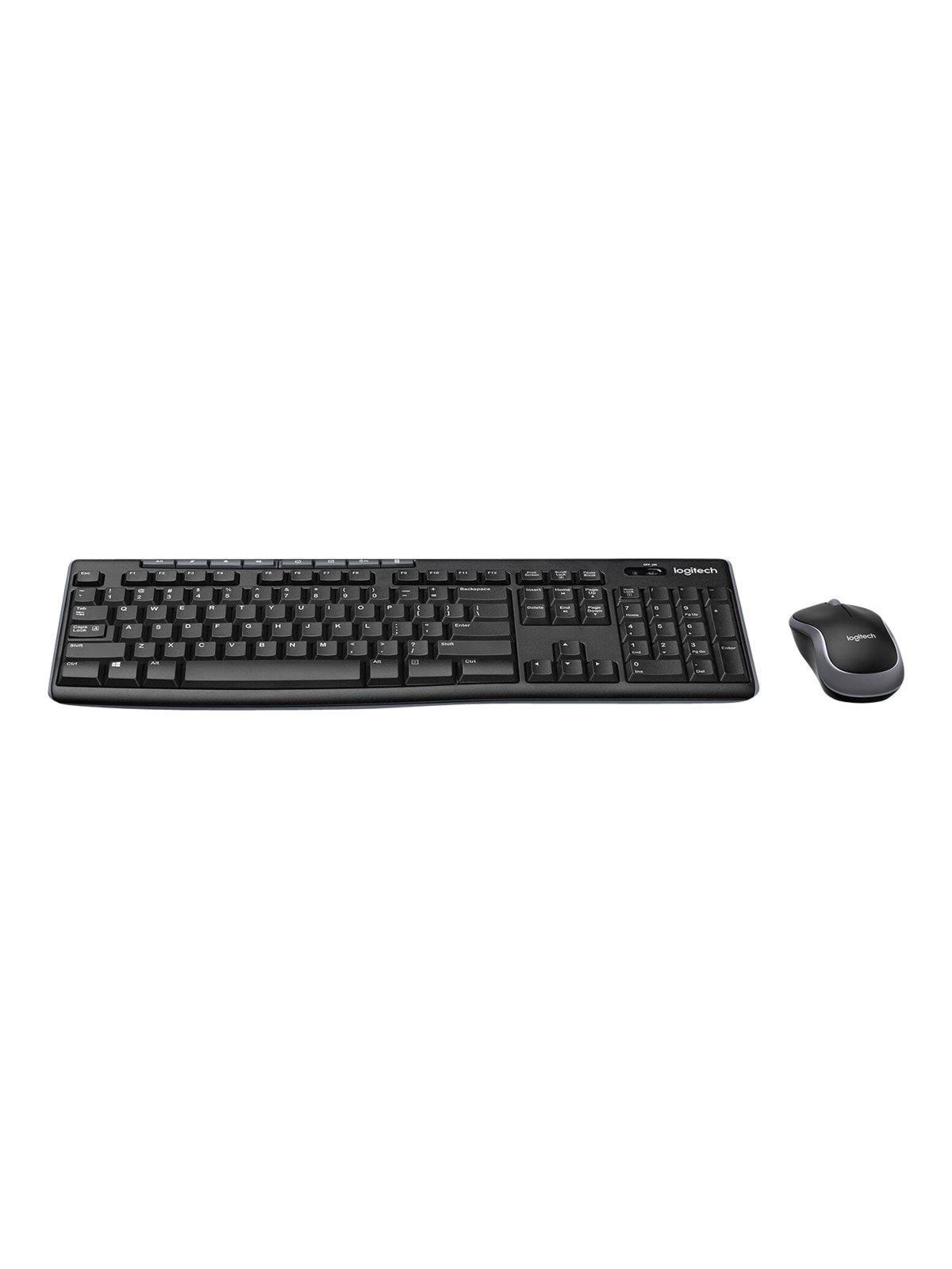 Logitech MK270 Wireless Combo - keyboard and mouse set - Hungarian - Tastatur & Maus Set - Ungarisch - Schwarz