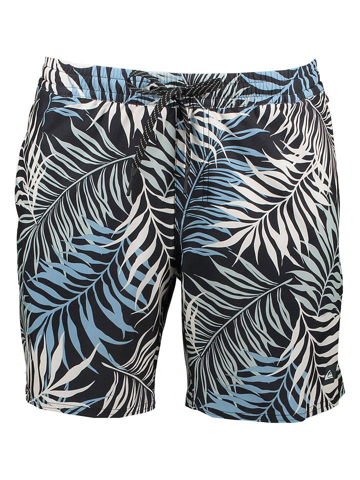Quiksilver Badeshorts "Wild Fern Volley" in Schwarz - XL