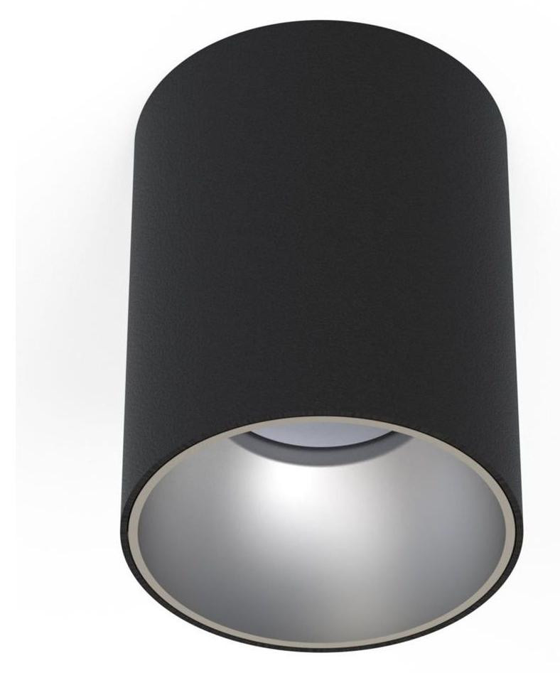 Nowodvorski Eye Tone inbouwspot, dimbaar, zwart of zilver, modern design voor woon- of eetkamer