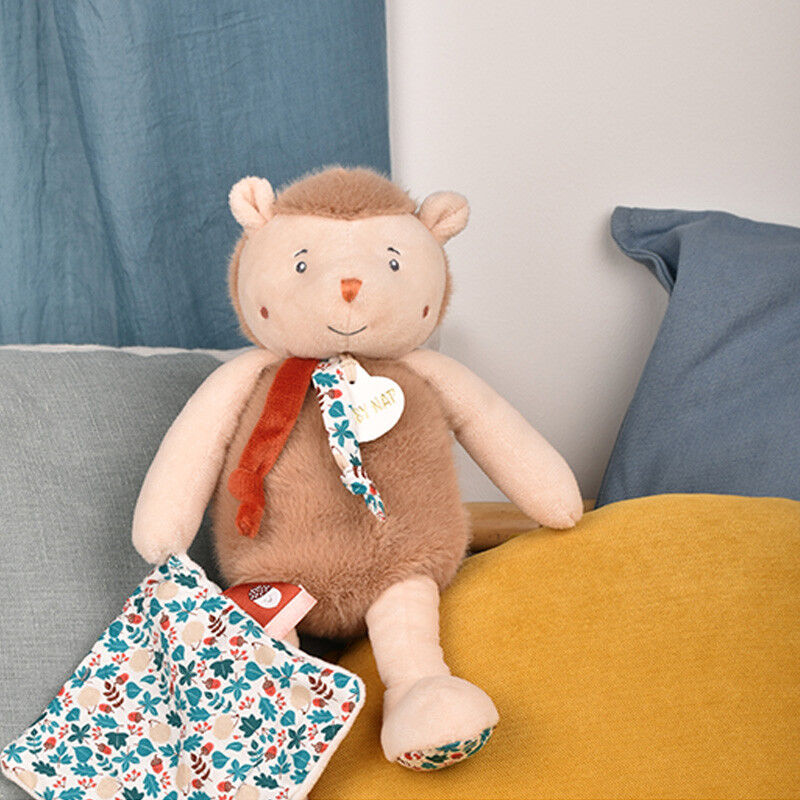Baby Nat' Pantin avec Doudou Simon le hérisson - Baby Nat