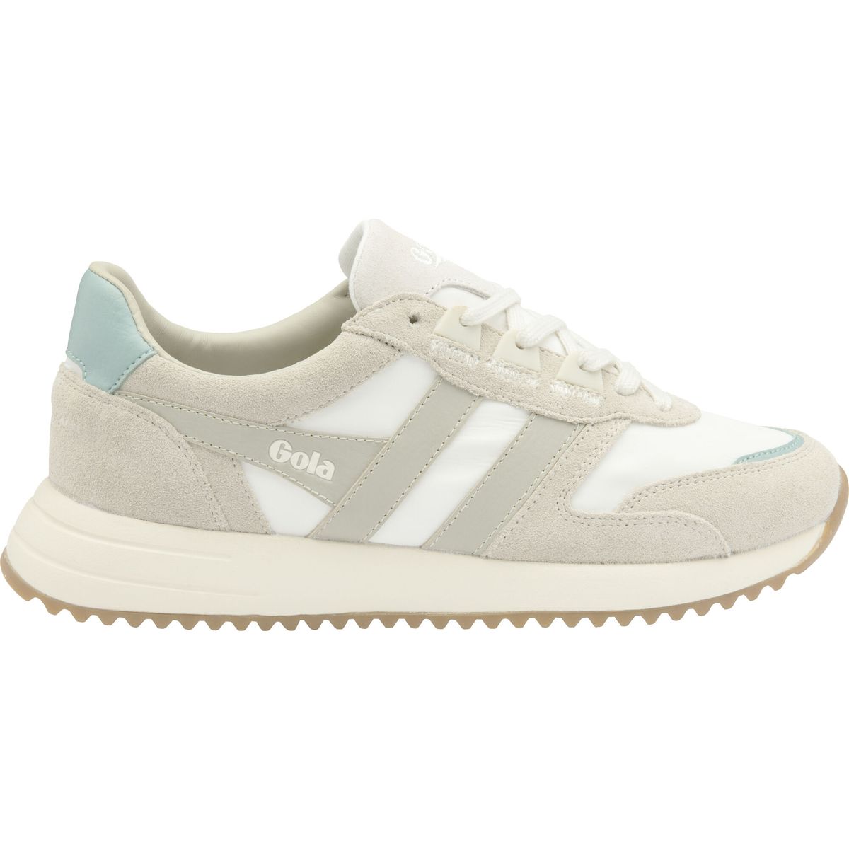 Gola Chicago Sneaker Women off white/wheat/feather grey (AW) 3 CLB340-AW-3-offwhitewheatfeathergrey