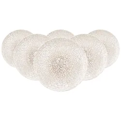 Seltmann Weiden Liberty Krakelee Speiseteller ø 27,5 cm 6er Set