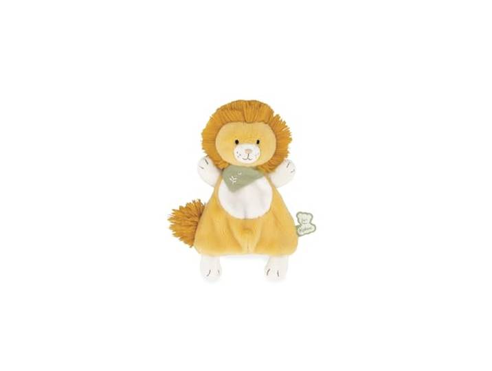 KALOO - Les Amis - Knuffeldier Leeuw Nougat - 18 cm - Geel - Zeer zacht materiaal - Vanaf de geboorte, K224009