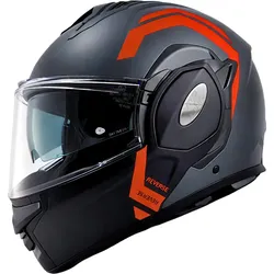 Vito Reverse, Modularhelm - Matt Grau/Schwarz/Orange - S