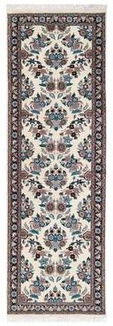 Overton Hand Knotted Wool Traditional Oriental Ivory Runner