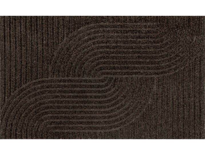 Fussmatte Loop dark brown , braun, B:45cm H:8mm L:75cm, Obermaterial: 50% Polyester, 50% Polypropylen, WASH+DRY BY KLEEN-TEX, Teppiche, Fussmatte