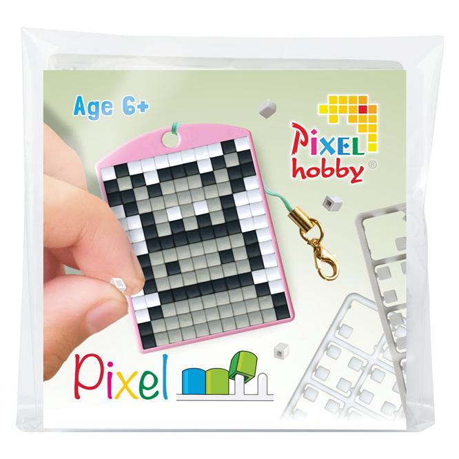 Pixelhobby Pixel Medaillon-Set Nilpferd (23126)