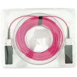 BlueOptics Aktives Optisches Kabel QSFP56 200GBASE-SR4 10 Meter, Transceiver, Blau
